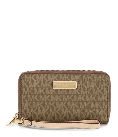 dillards michael kors wallet|michael kors oversized wallet.